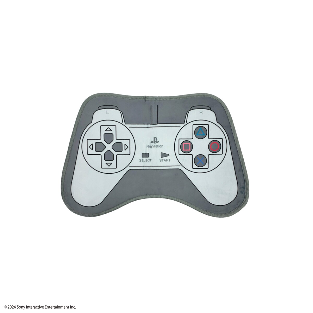 PlayStation　ダイカットマット　ライトグレー