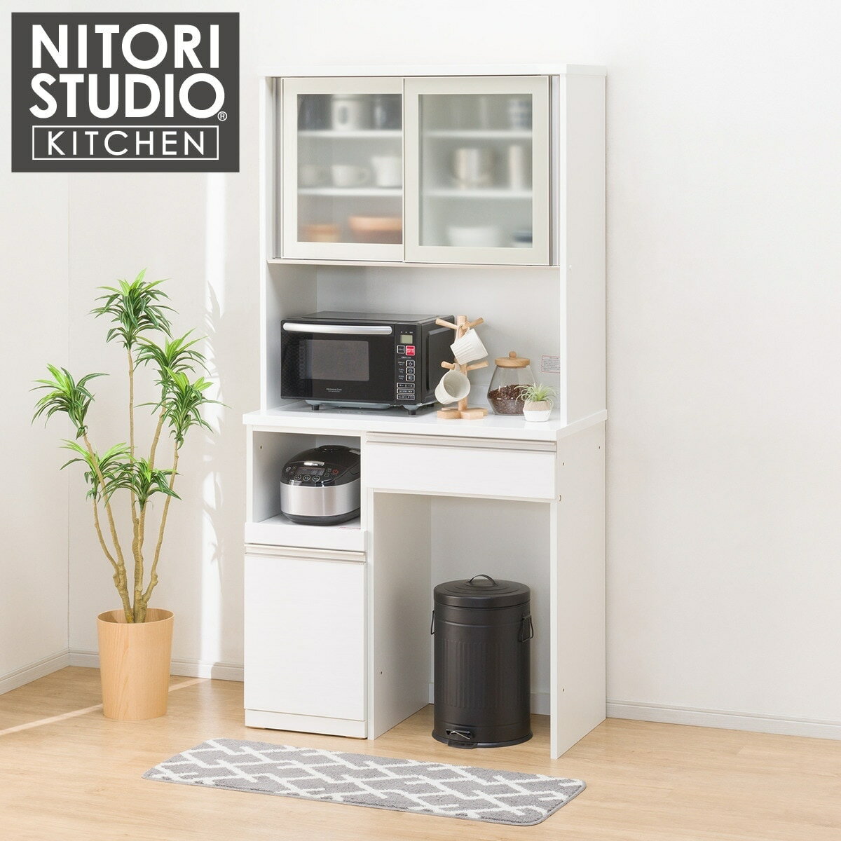 楽天市場】100cm(ブランド(インテリア)ニトリ)(食器棚 楽天市場】100cm(ブランド(インテリア)ニトリ)(食器棚