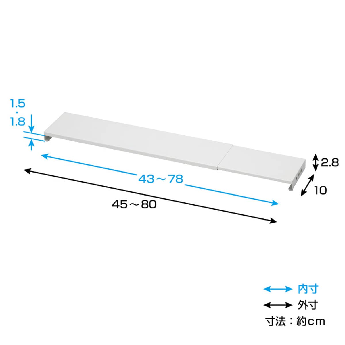 排気口カバー 幅伸縮タイプ(KHCーWH)