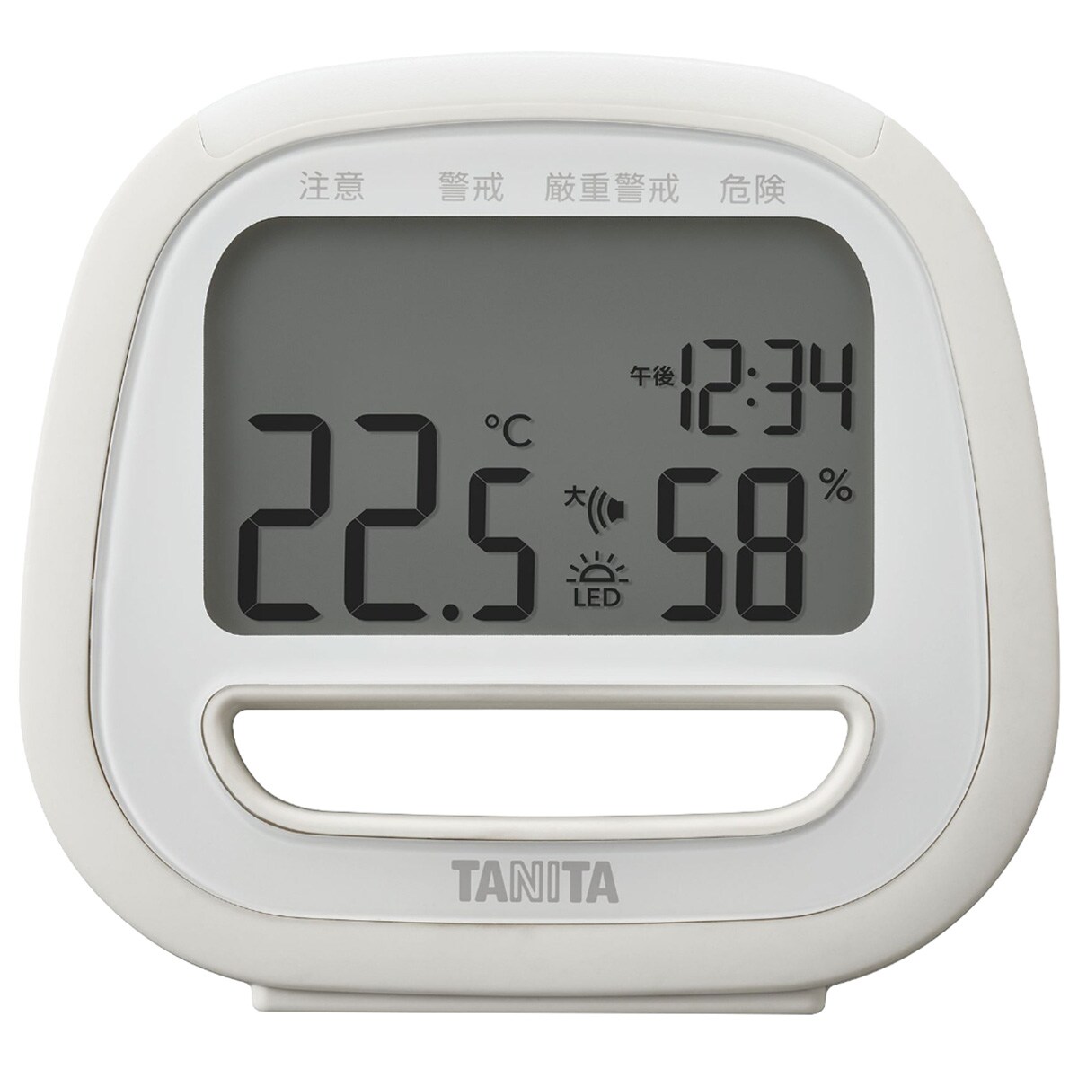 デジタル温湿度計(ホワイト TC-422)