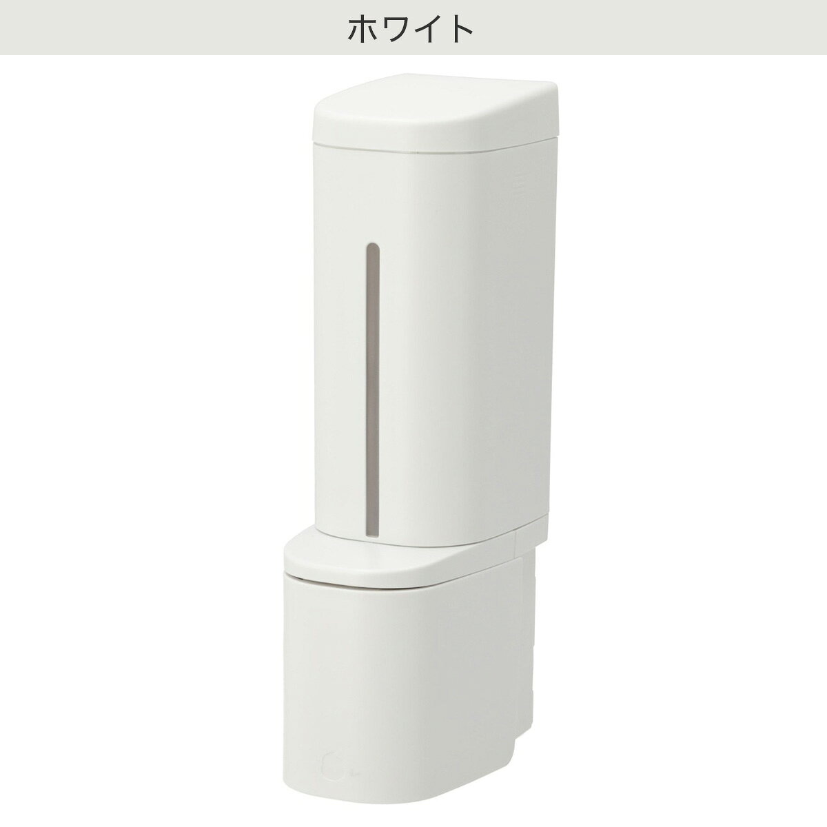 下から出るシールフックディスペンサー泡タイプ