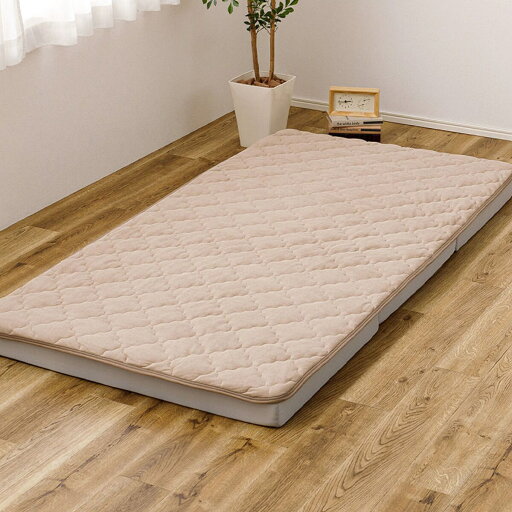 ニトリの【ずれにくい敷きパッド】 敷きパッド単品(綿パイル・防水)  【メーカー直送・】(布団・寝具)