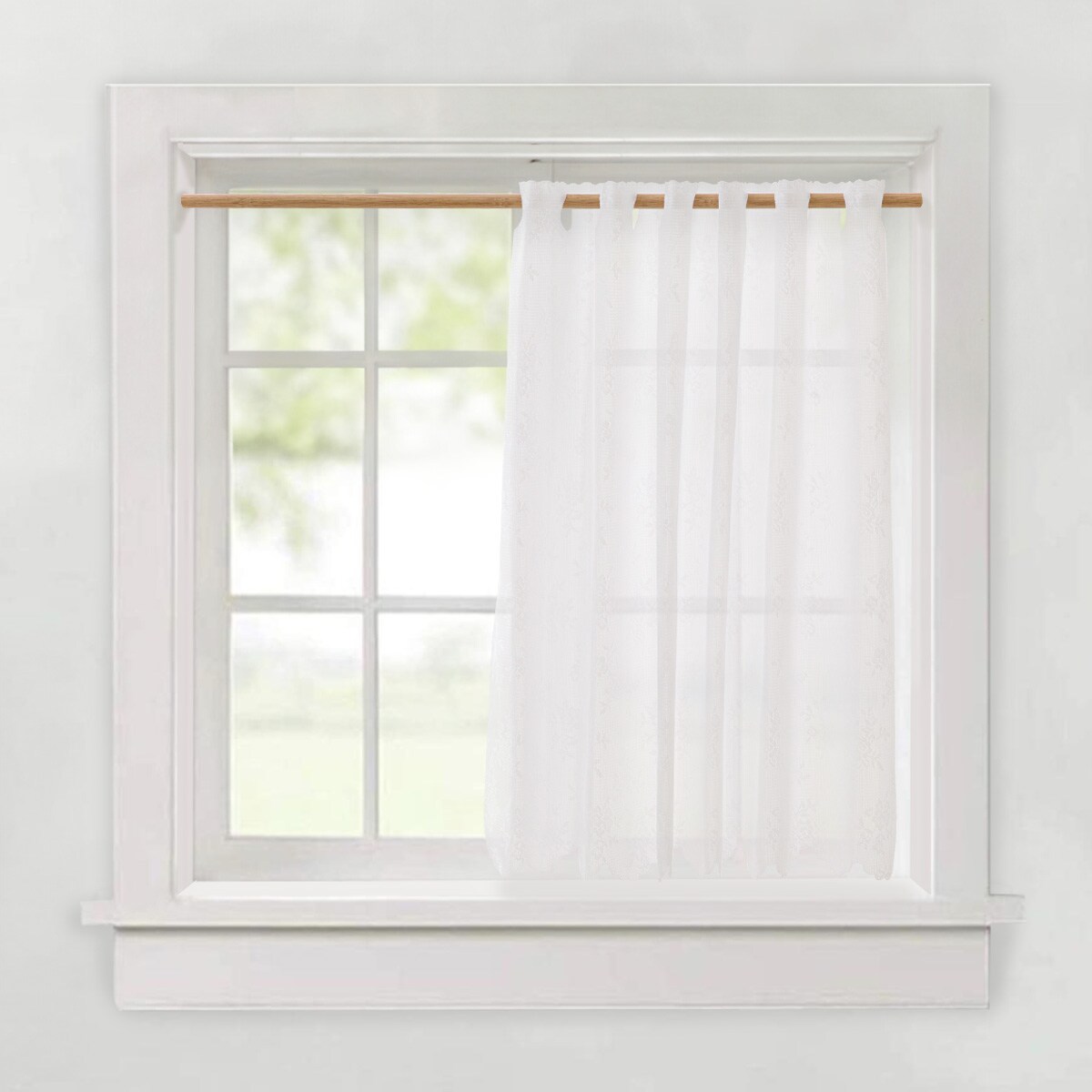 【UVカット・採光・保温・防炎】日除け・間仕切りマルチに使えるカーテン（AL1224 WH）【メーカー直送・】