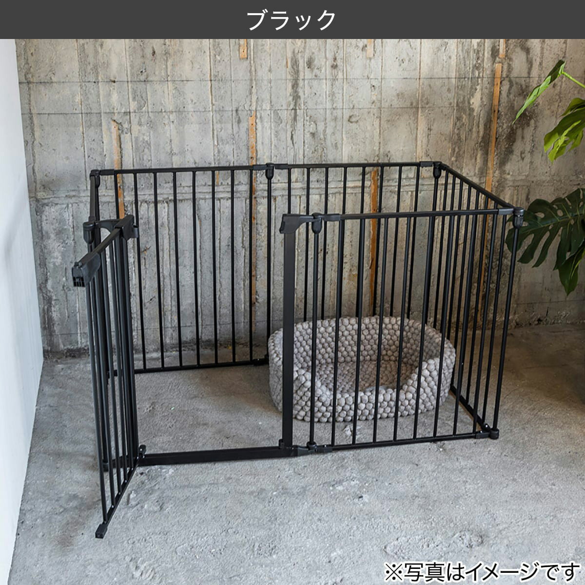 ペット用ケージ 6枚セット（ND）　Mサイズ Lサイズ　ブラック ブラウン グレー　　メーカー直送・