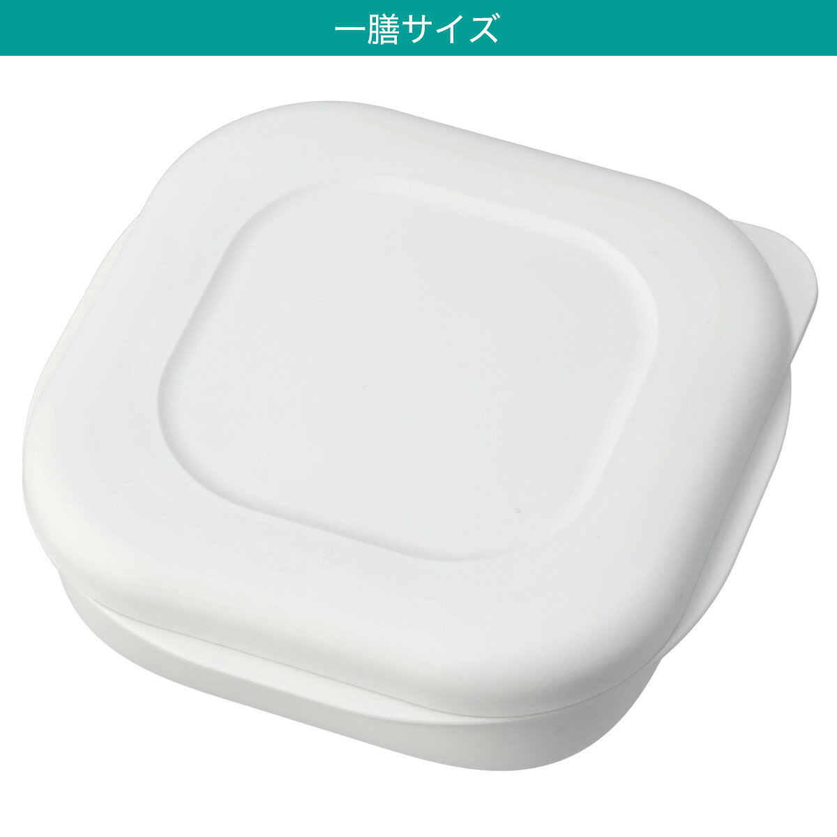 極 冷凍ごはん容器 2個入り・W