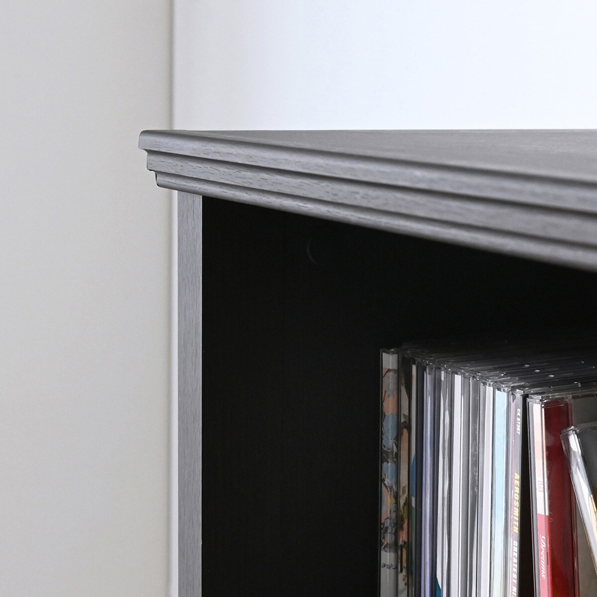 ヴィンテージ調のシンプルキャビネット (幅60cm DBR)　 【メーカー直送・】