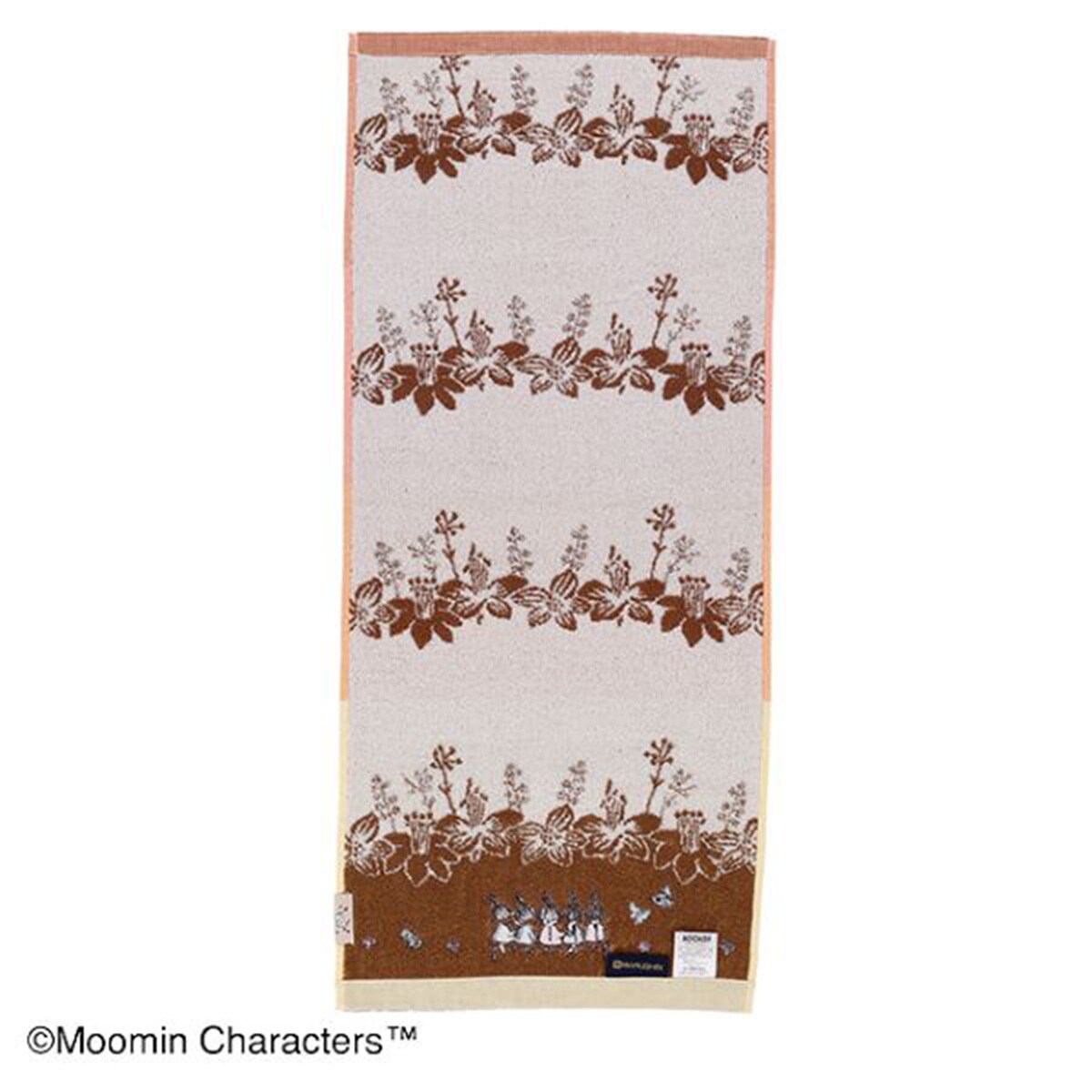 ムーミン フェイスタオル(ジュートフラワー)