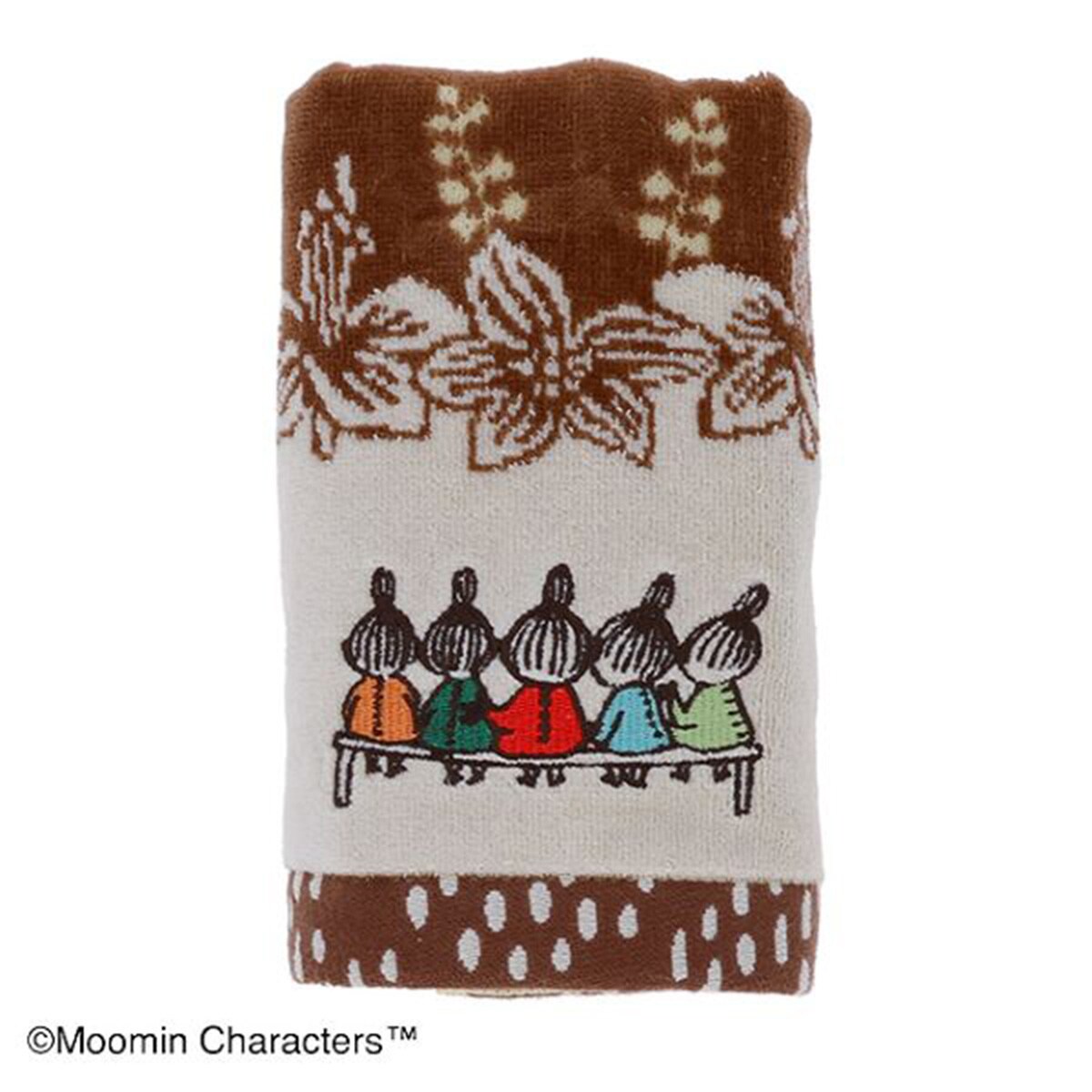 ムーミン フェイスタオル(ジュートフラワー)