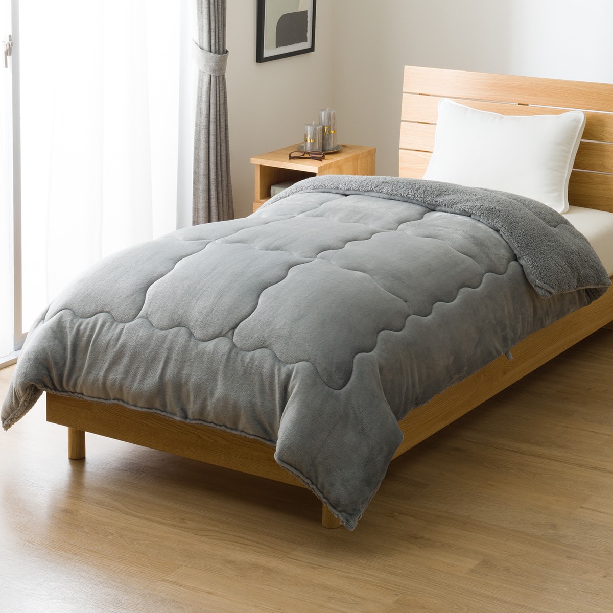 蓄熱わた入り掛けふとん (K2529)