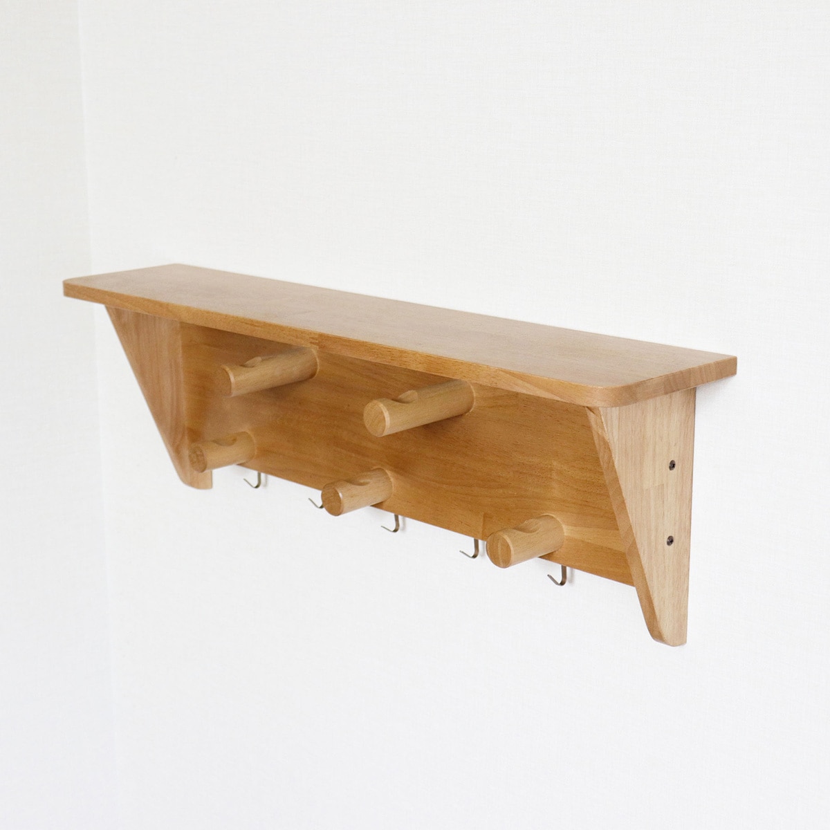 ニトリのチョー欲張り壁掛けハンガーラック(70cm)【メーカー直送・】(リビング収納)