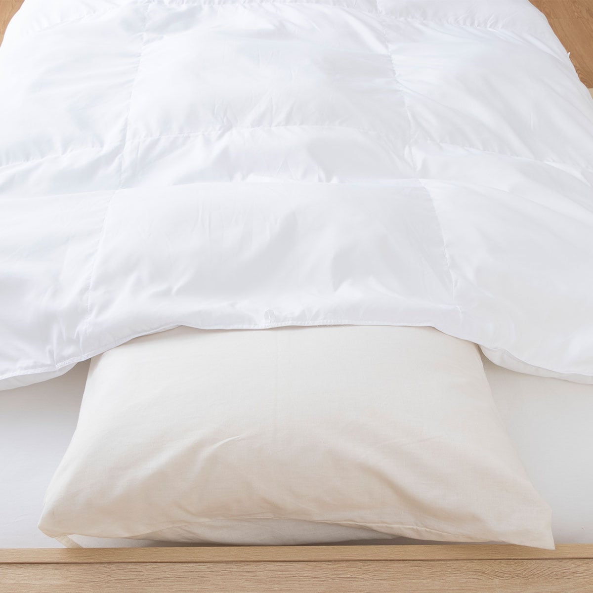 人工羽毛掛布団　セミダブル （AD） 　メーカー直送・