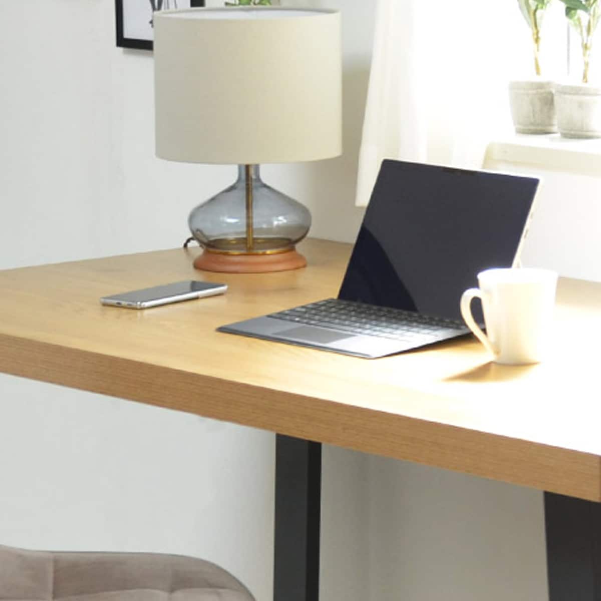 シンプルモダンなダイニングテーブル（幅120cm　NA）  【・メーカー直送品】 【1年保証】