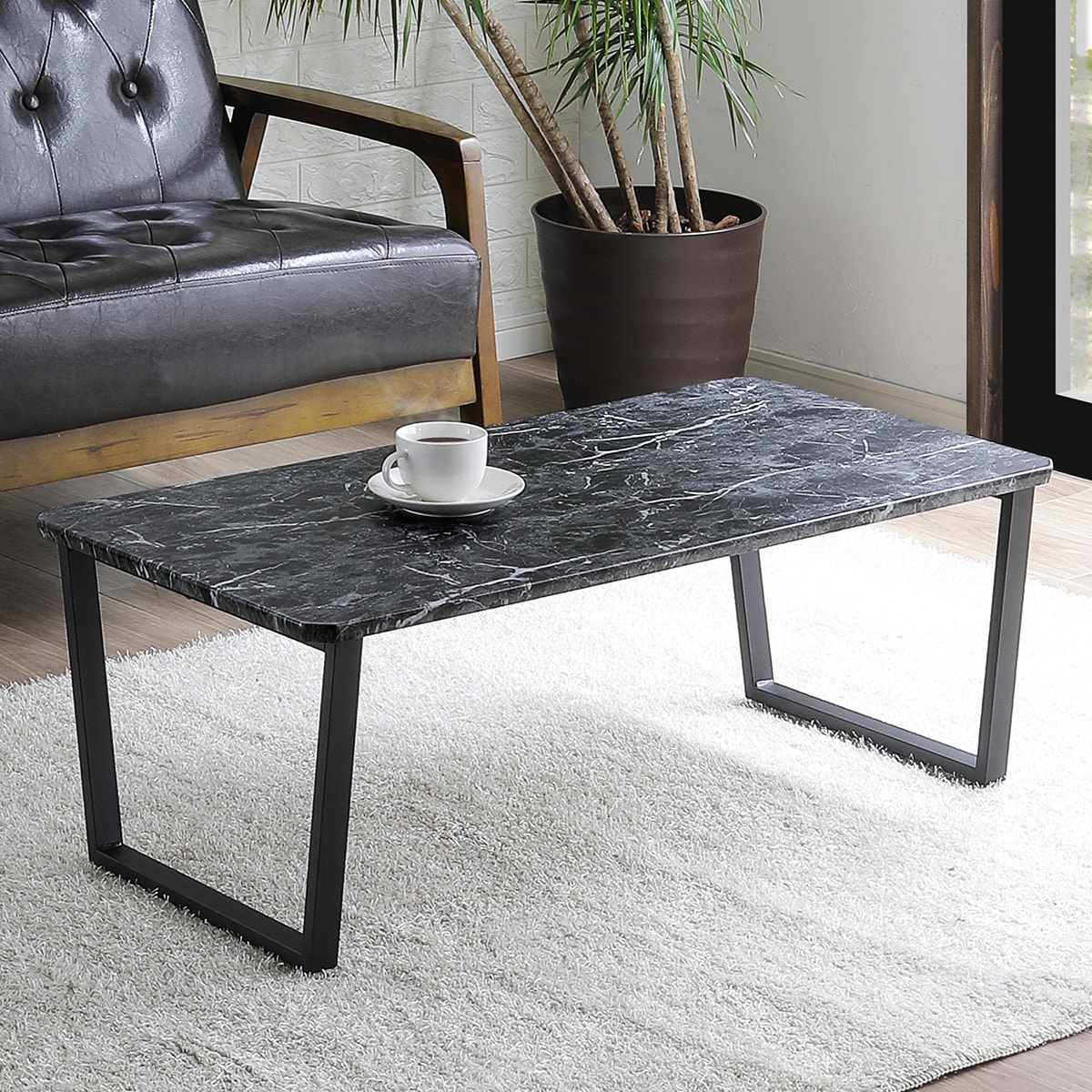 ニトリのセンターテーブル（HCT　幅90cm　MA）(テーブル)