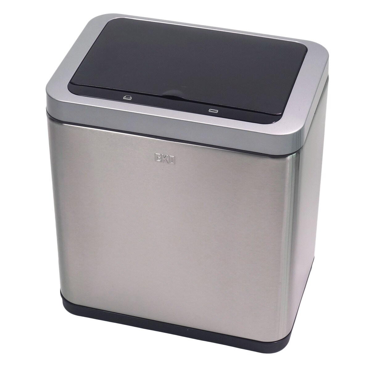 ニトリのセンサー式開閉ゴミ箱(12L 9233 シルバー)【メーカー直送・】(インテリア雑貨)