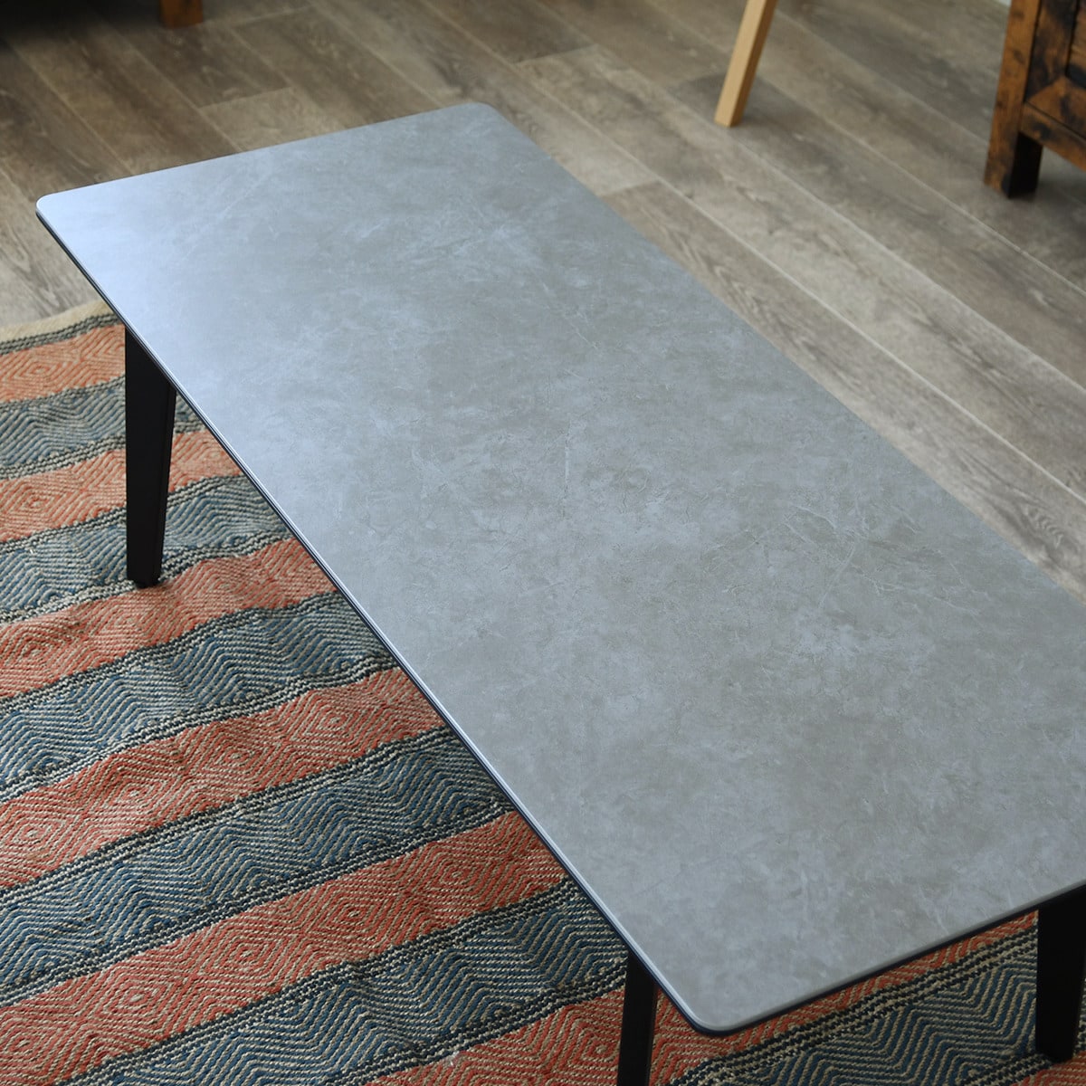 セラミック天板センターテーブル (幅120cm GY)  【配送員設置商品】 【5年保証】