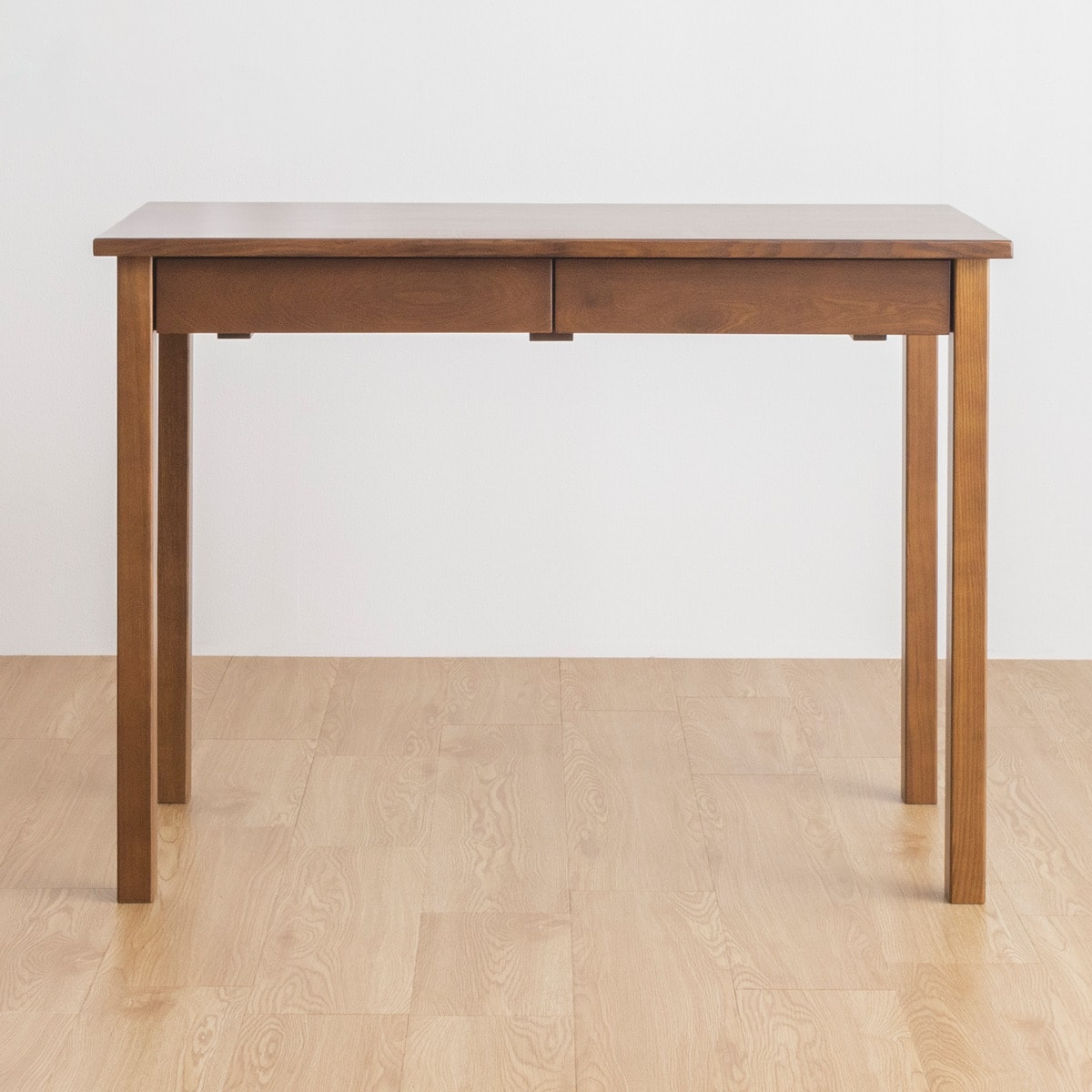 タモ材を使用した丈夫なデスク（幅95cm LB BR）  【・メーカー直送品】 【1年保証】