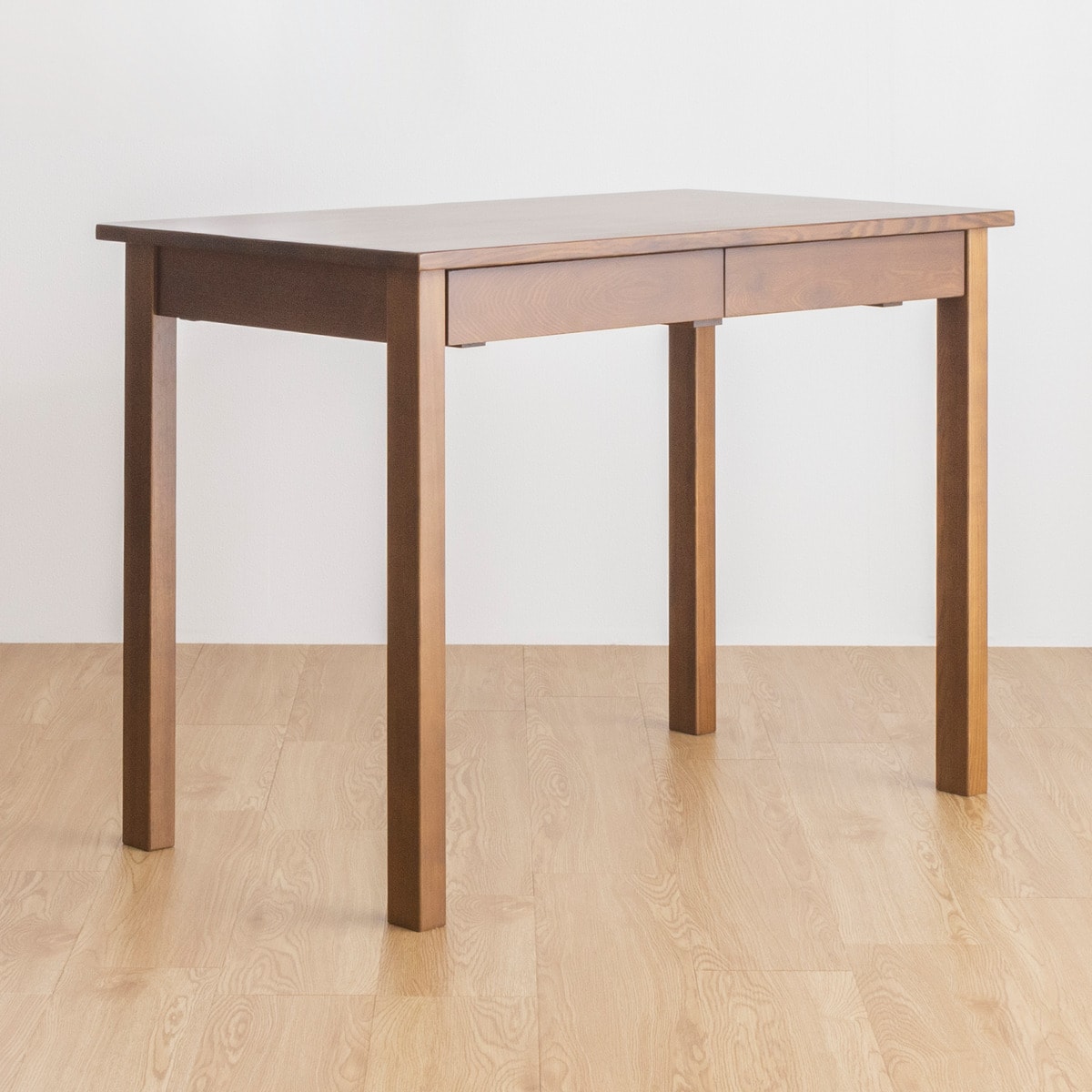 タモ材を使用した丈夫なデスク（幅95cm LB BR）  【・メーカー直送品】 【1年保証】
