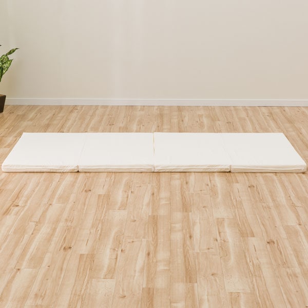 4つ折り高反発マットレス 厚さ5cm （日本製） シングル 　メーカー直送・