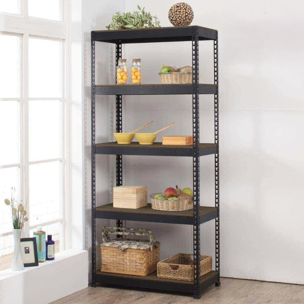 楽天市場】ニトリ 5段（スチールラック・シェルフ｜本棚・ラック