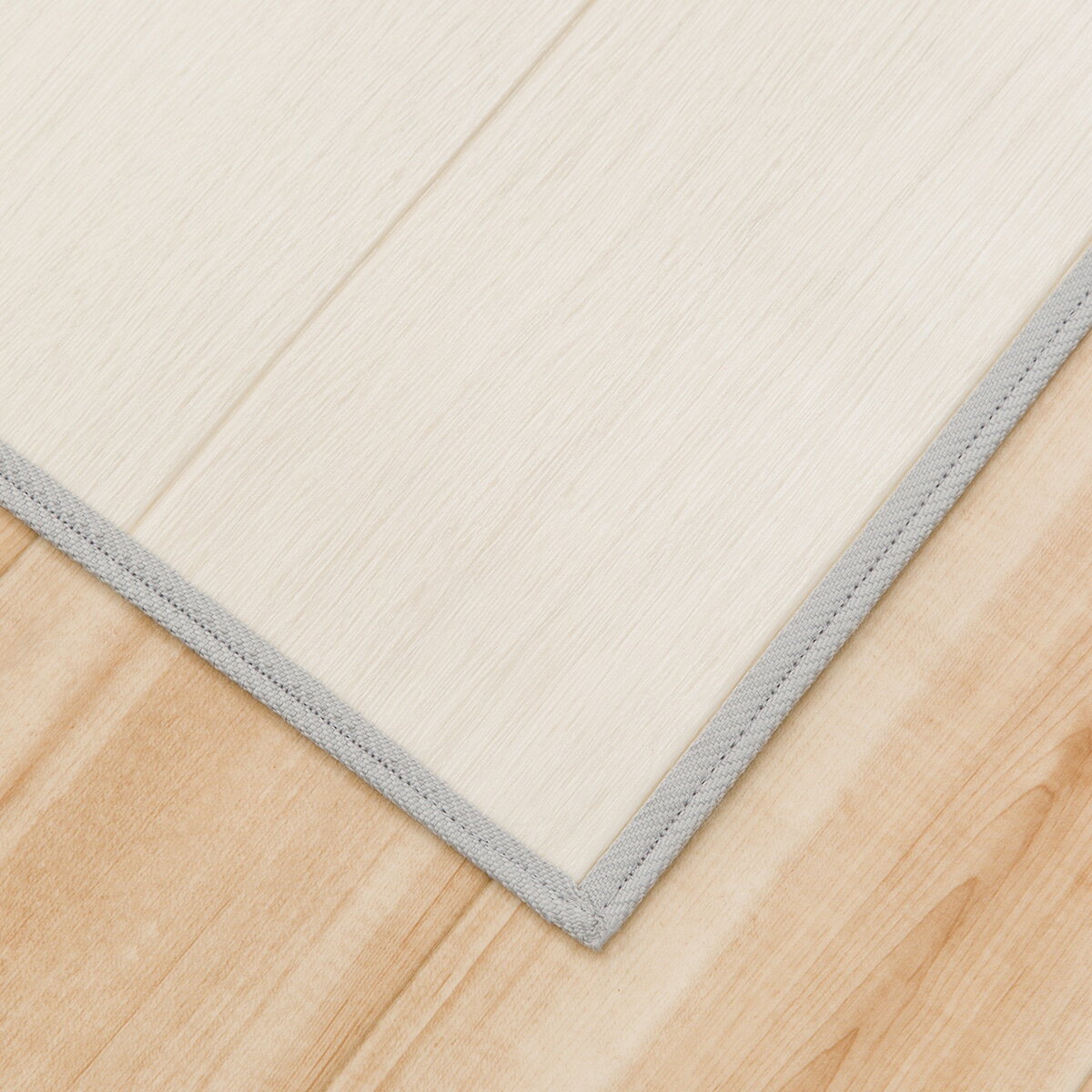 撥水・抗菌・防カビ・床暖対応ラグ　ジョイントタイプ E-1015 江戸間4.5畳 〜12畳 （ホワイトウォッシュ） 　メーカー直送・