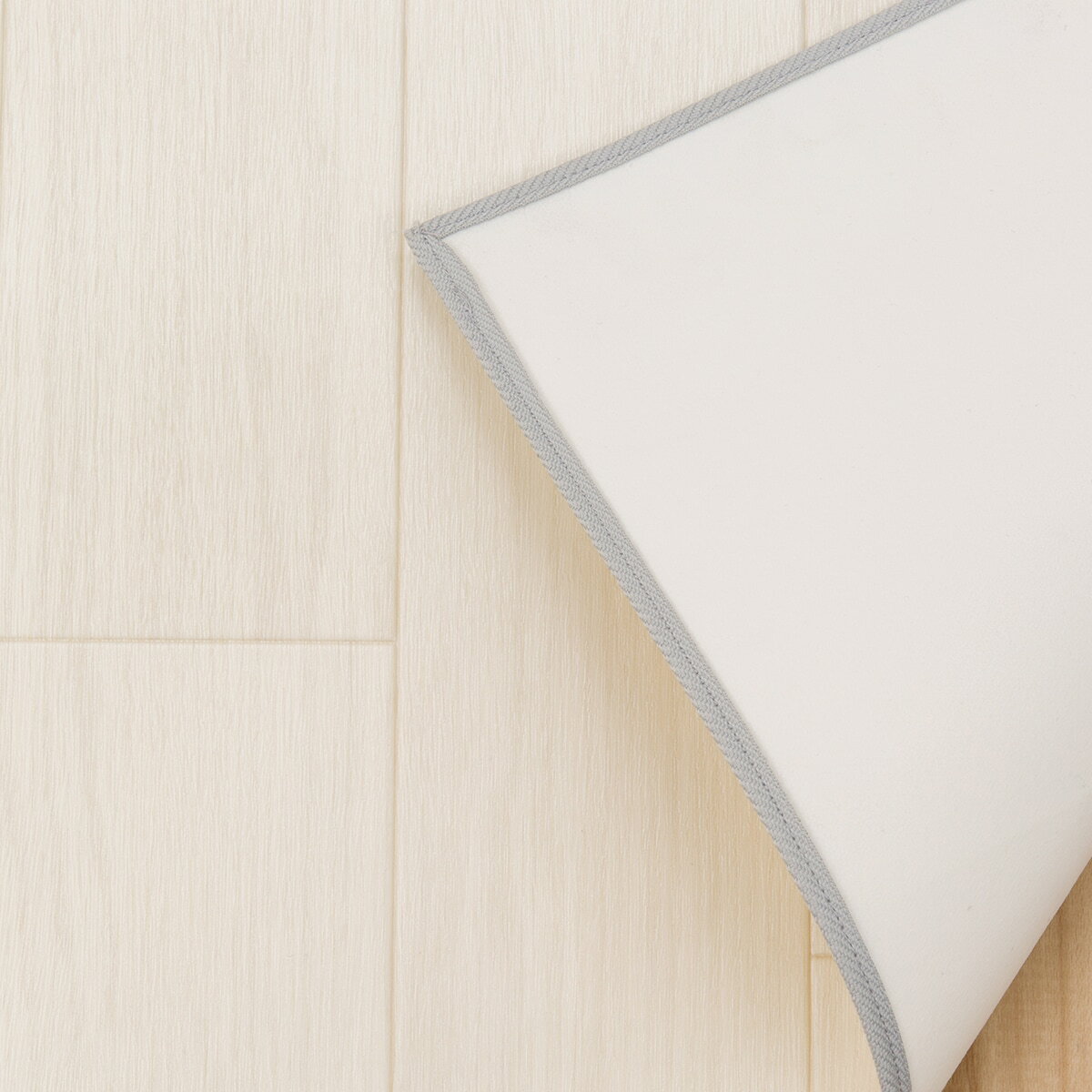 撥水・抗菌・防カビ・床暖対応ラグ　ジョイントタイプ E-1015 江戸間4.5畳 〜12畳 （ホワイトウォッシュ） 　メーカー直送・