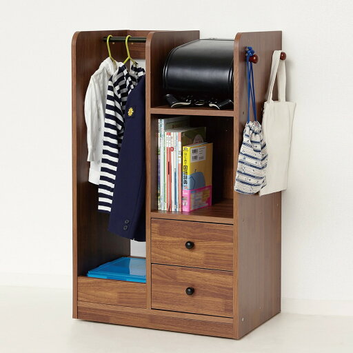 ニトリのランドセルハンガーラック (BR)  メーカー直送・(子供用インテリア)