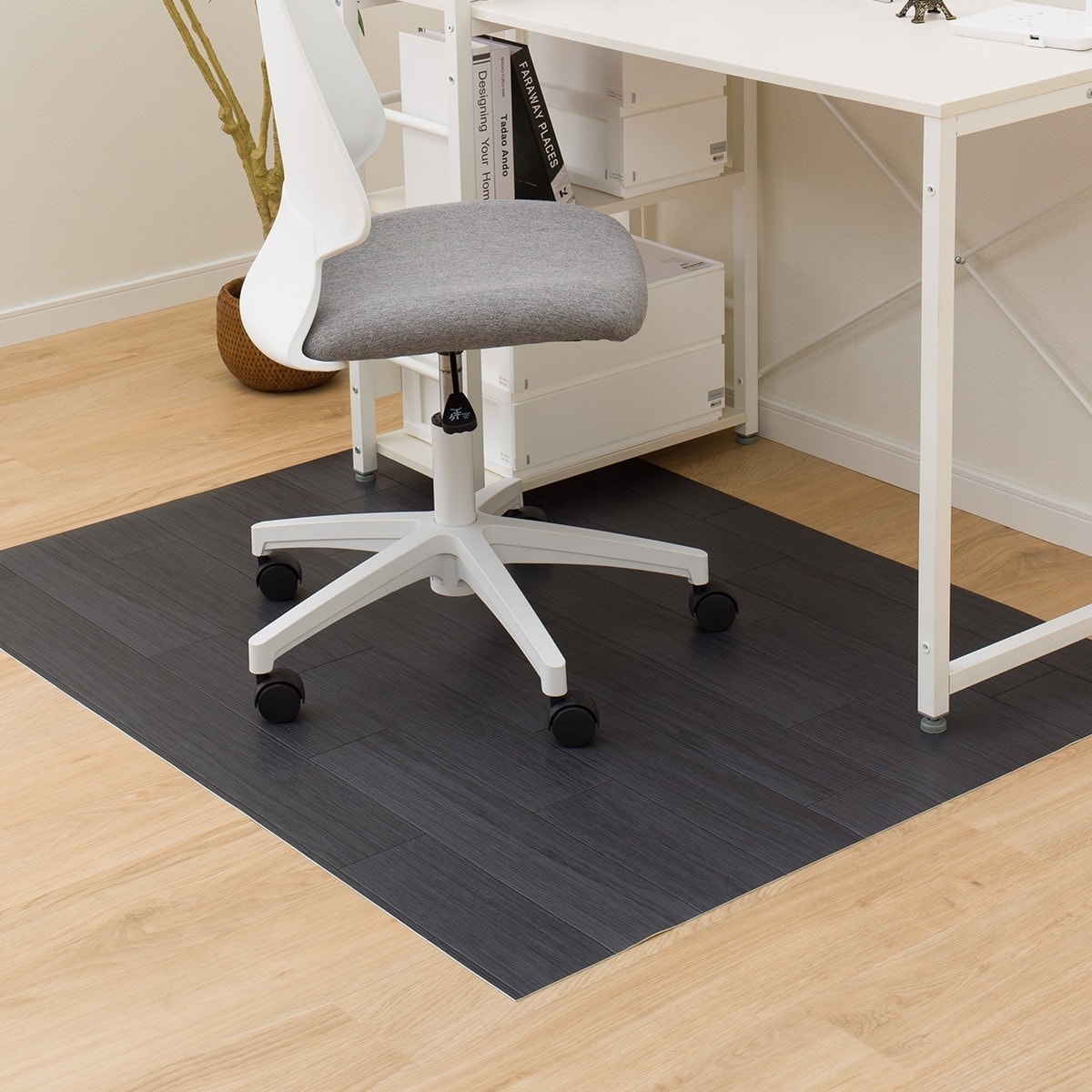 ニトリのチェアマット E-1016(100X130)【メーカー直送・】(ラグ・マット)