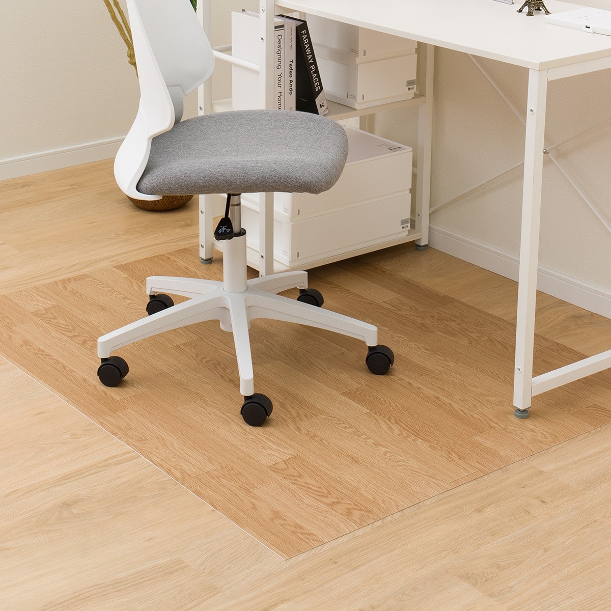 ニトリのチェアマット E-1029(100X130)【メーカー直送・】(ラグ・マット)