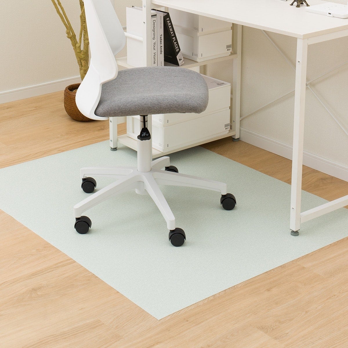 ニトリのチェアマット E-1093(100X130)【メーカー直送・】(ラグ・マット)