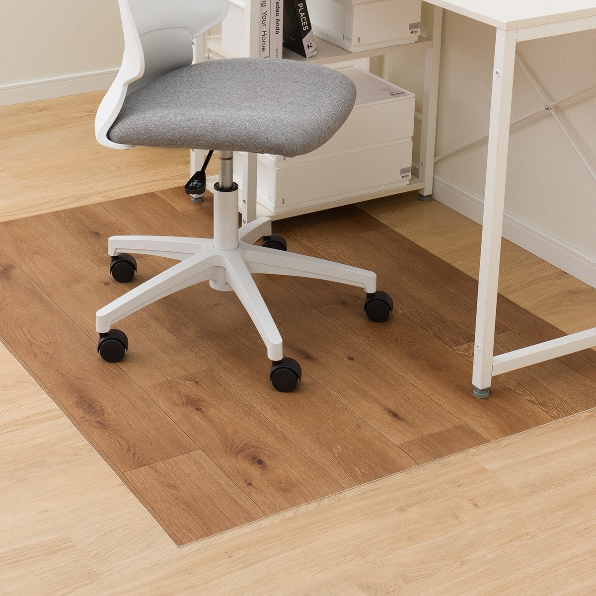 ニトリのチェアマット S-1425(100X130)【メーカー直送・】(ラグ・マット)