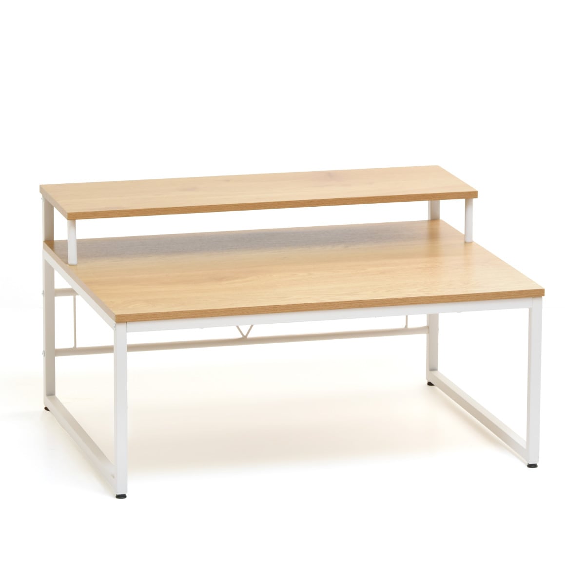 モニター台付きローデスク （NA） 　メーカー直送・