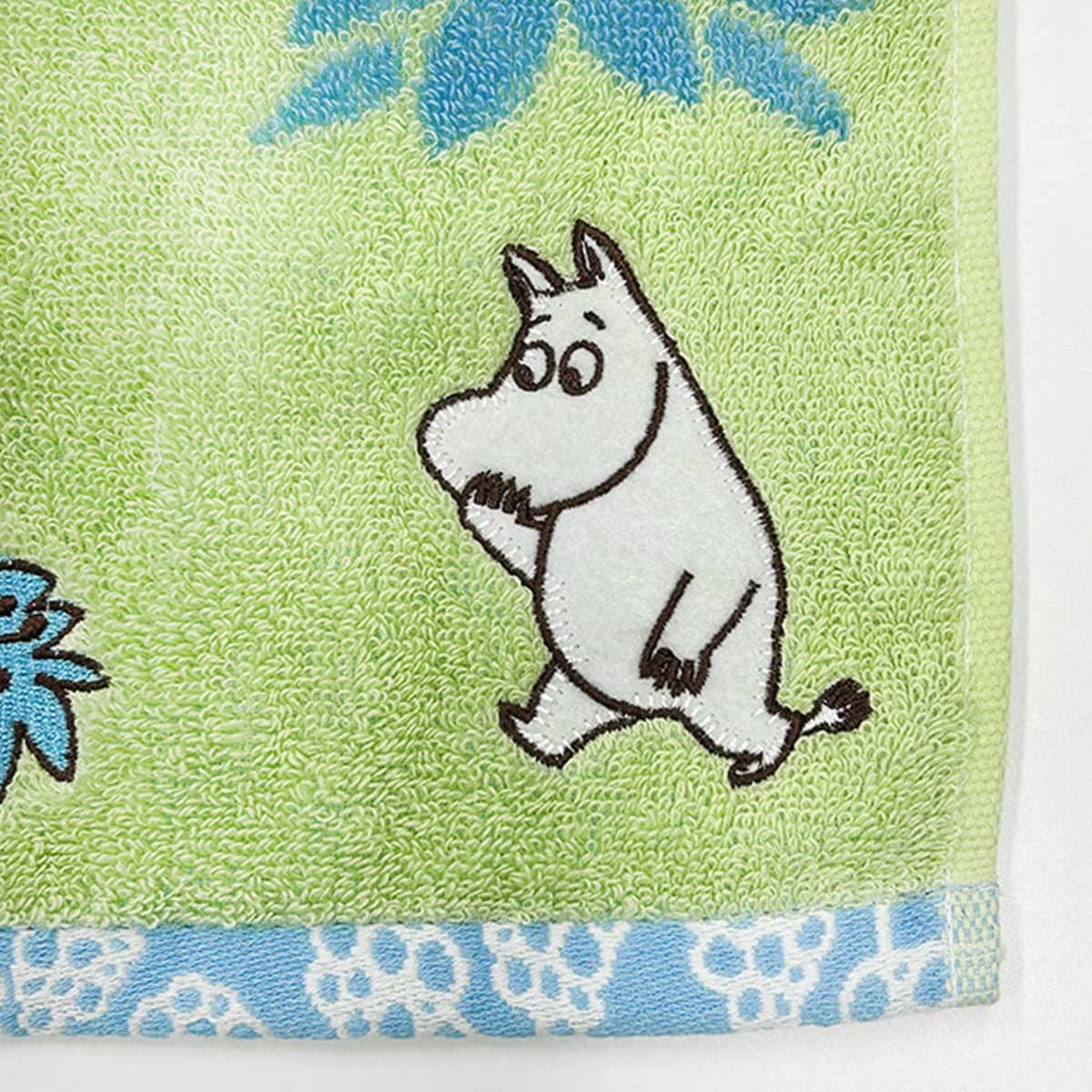 MOOMIN　ムーミンウォッシュタオル (みつけたよ) 34×36