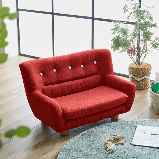 ニトリのお子様やペットにフィットするソファ(RE)(ソファ)