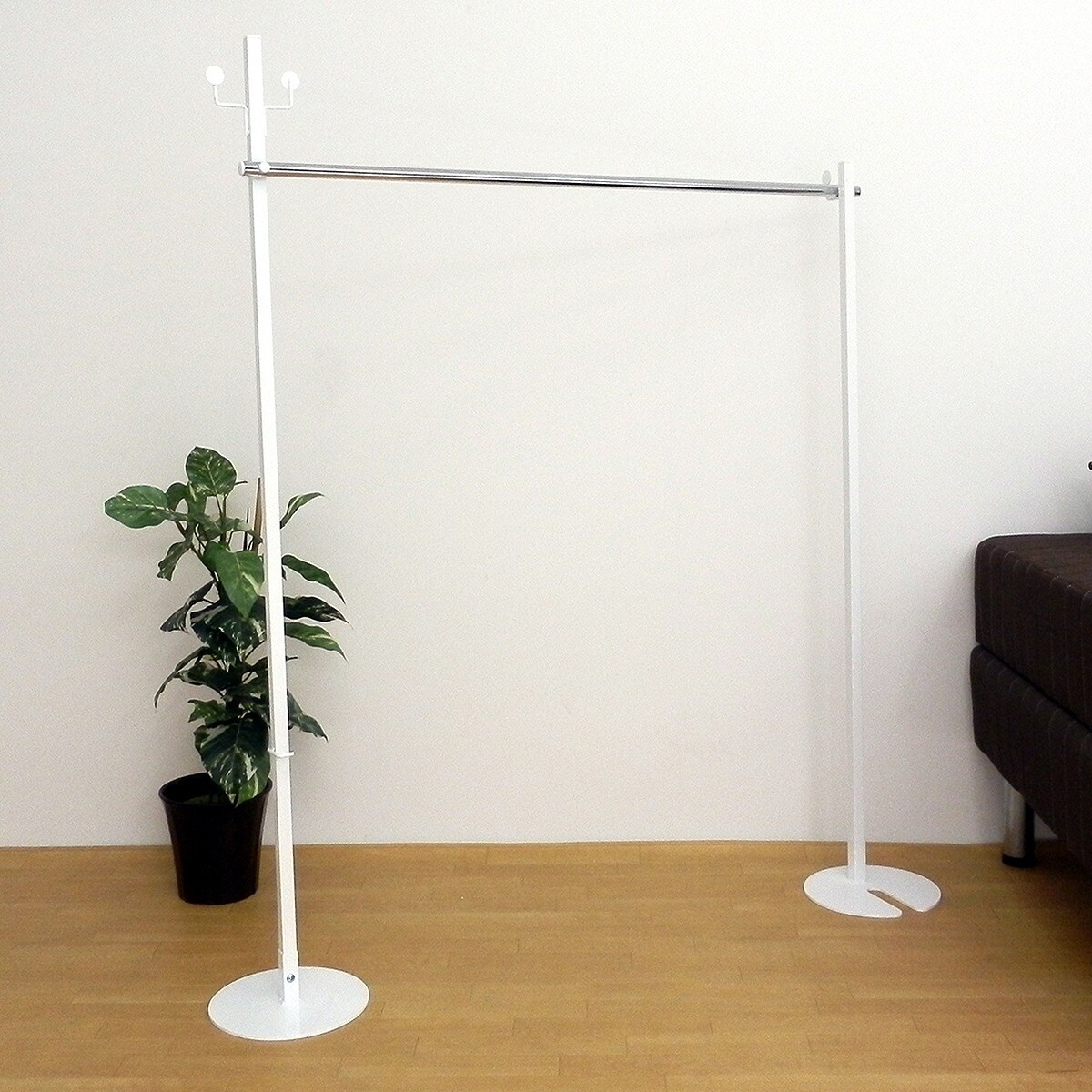 ポールハンガー兼用シングルものほし 　メーカー直送・