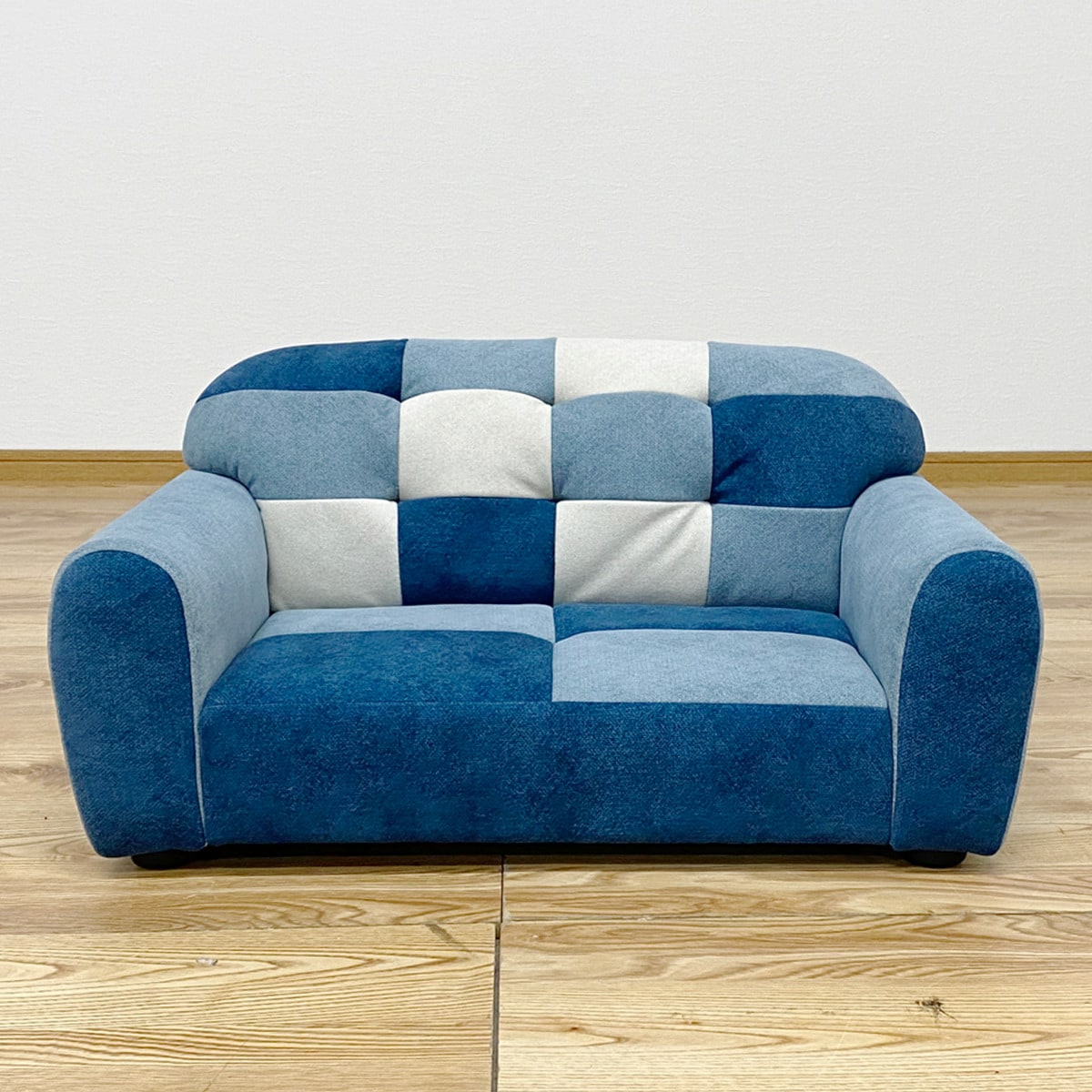 引っかきキズに強いパッチワークペットソファー 　メーカー直送・