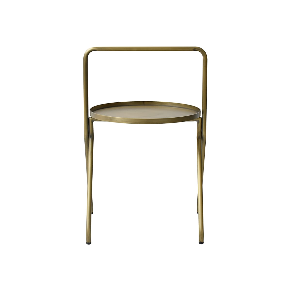 ゴールド色サイドテーブル 　メーカー直送・