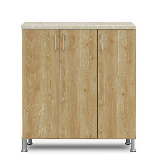 ニトリのツートンカラーシューズボックス90L (NA)  【配送員設置】 【5年保証】(リビング収納)