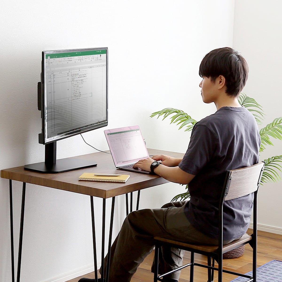 卓上ミニテレビスタンド　スイングタイプ（OTG-C）  【メーカー直送・】