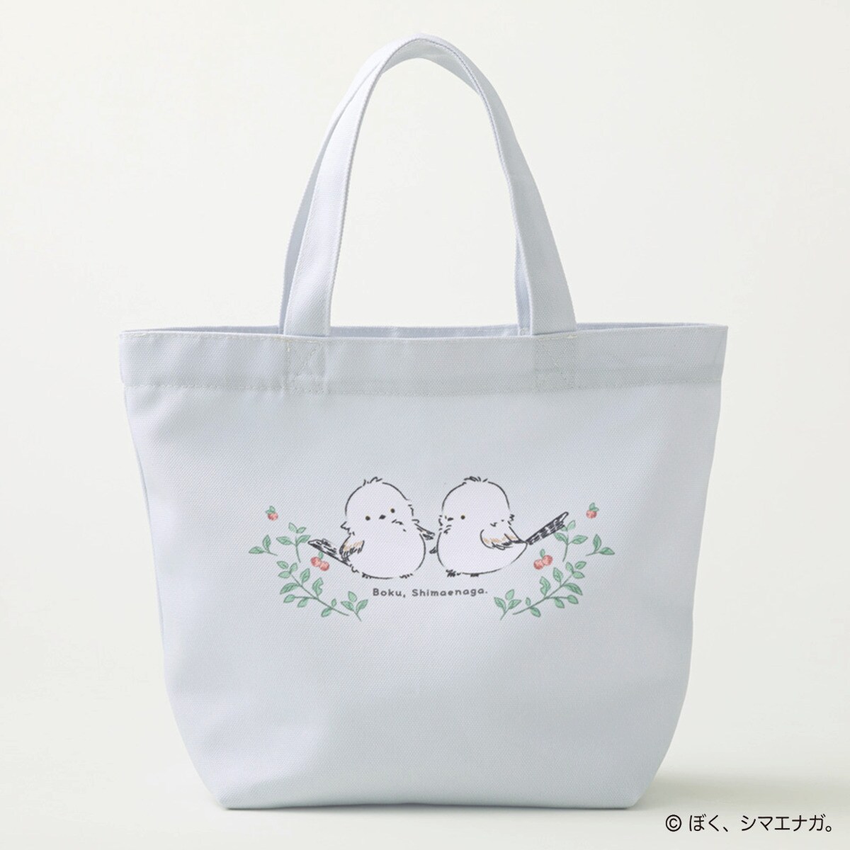 ニトリのぼく、シマエナガ。 ランチトート(ライトグレー)(キッチン)