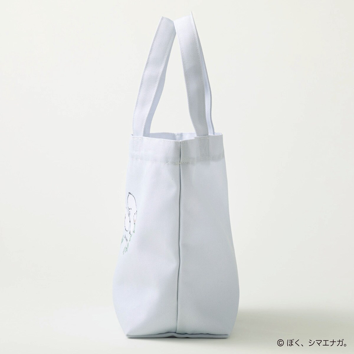 ぼく、シマエナガ。 ランチトート(ライトグレー)