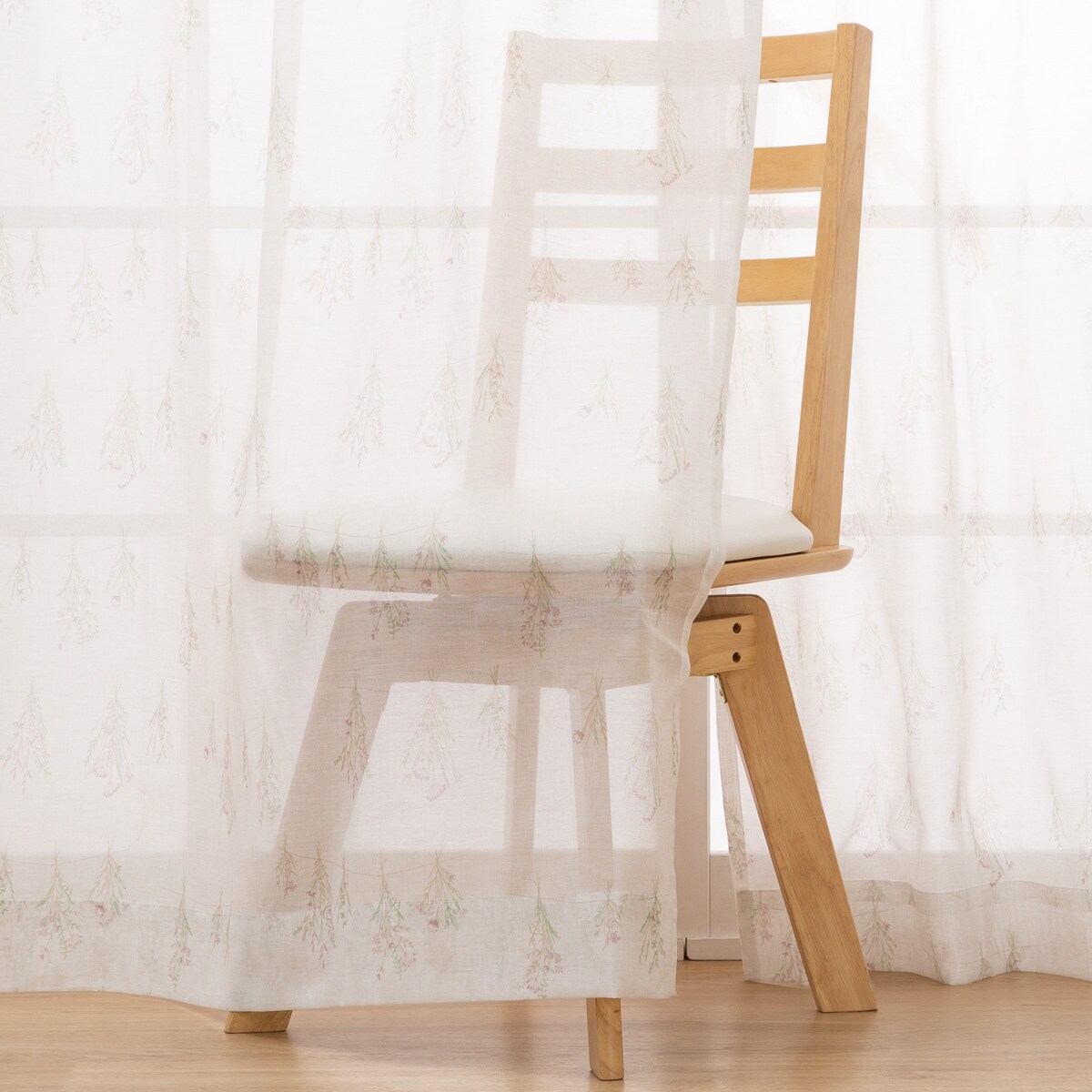 レースカーテン (DH68) ローズ  デコホーム