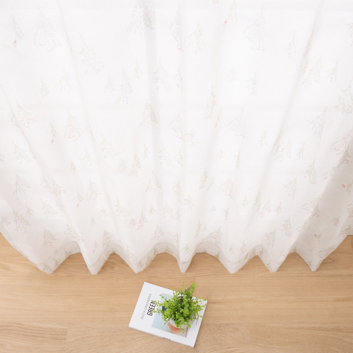 レースカーテン (DH68) ローズ  デコホーム