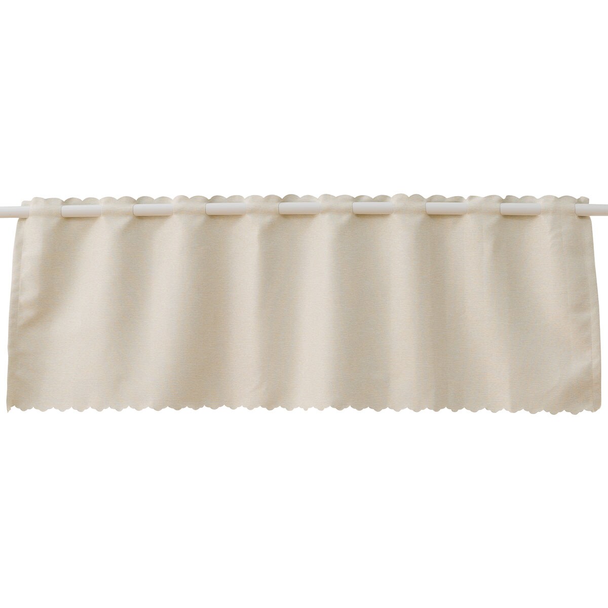 小窓カーテン アイボリー (DH84)   デコホーム