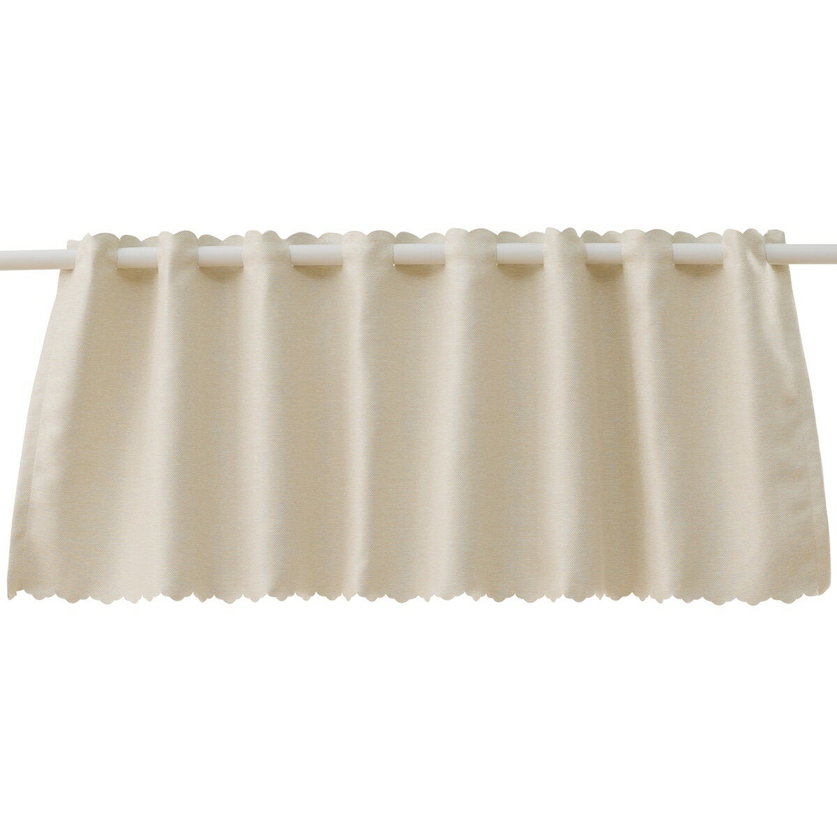 小窓カーテン アイボリー (DH84)   デコホーム