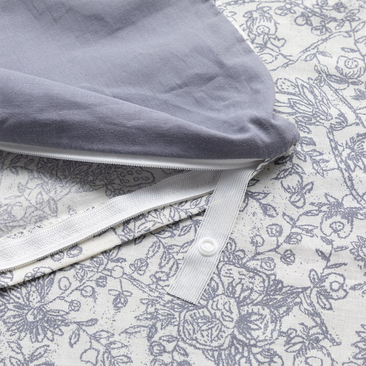 掛け布団カバー　セミダブル (リーフフラワー ST22 PU SD)   デコホーム