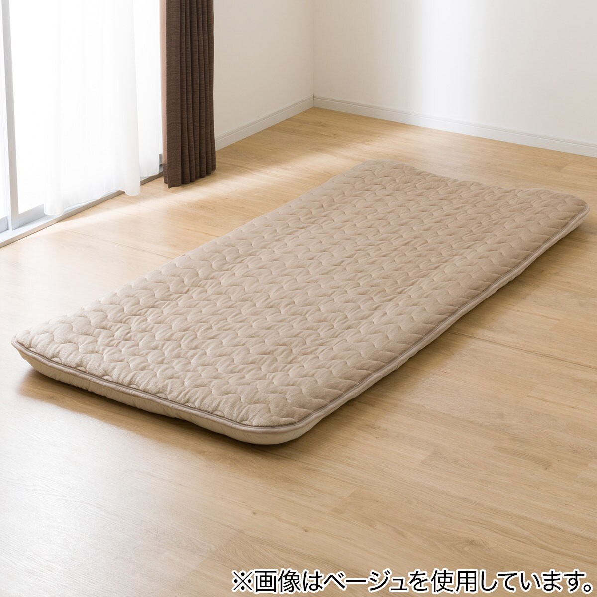 【デコホーム商品】置くだけ簡単　敷きパッド　セミダブル(NウォームSP A2308 MO SD)   【1年保証】