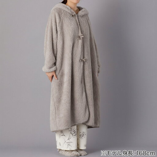 【デコホーム商品】着る毛布(Nウォーム フード付きMO KM12 105)   【1年保証】