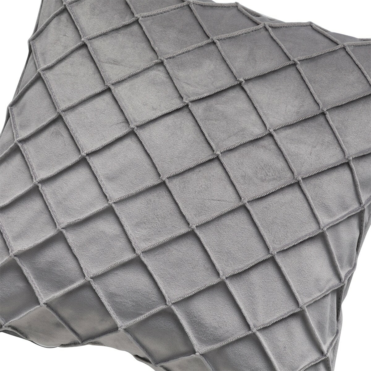 クッションカバー (ピンチ GY SC022 45×45cm)   デコホーム