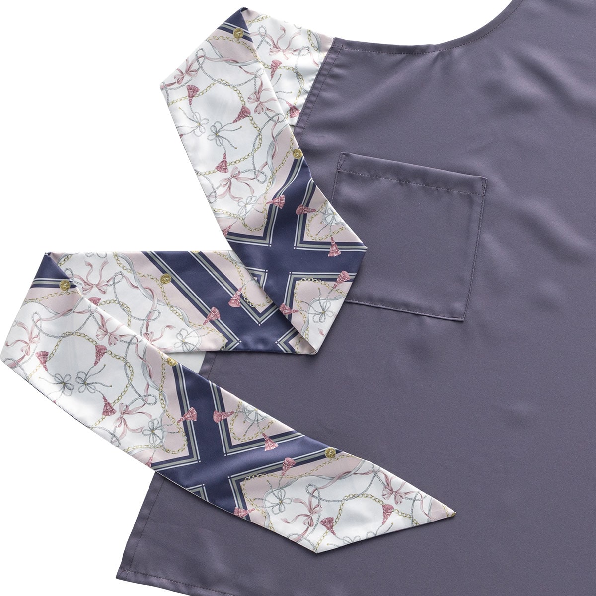 エプロン(WGスカーフ柄)   デコホーム