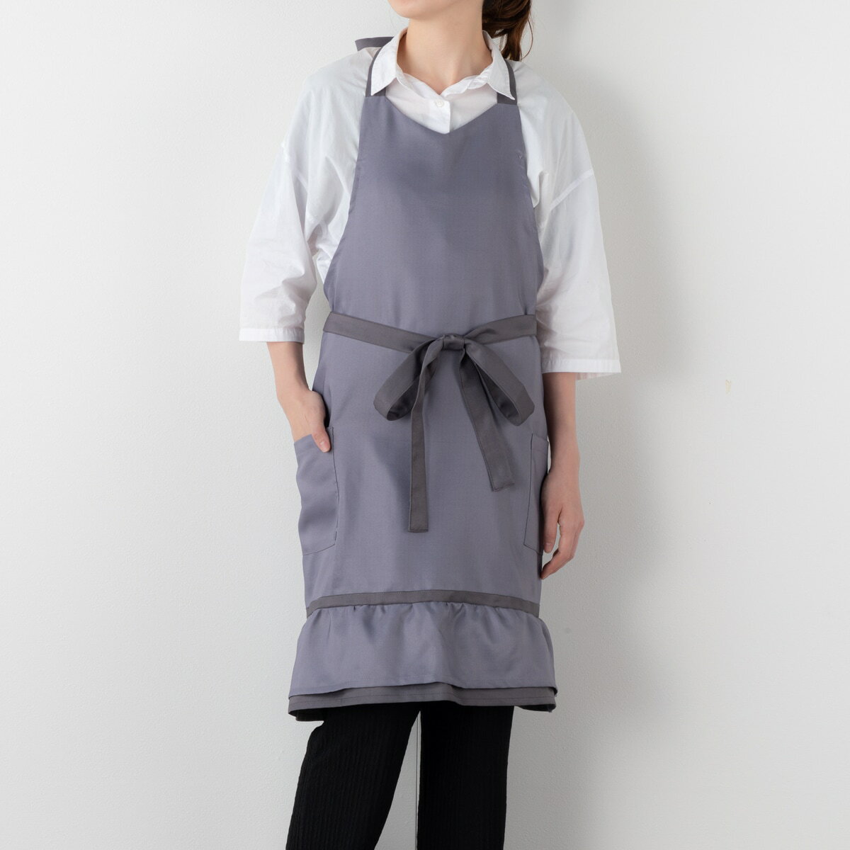 エプロン (フリルPU NN07)   デコホーム